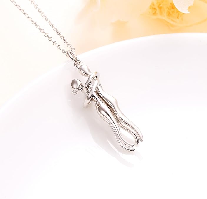 Couples Hug Necklace